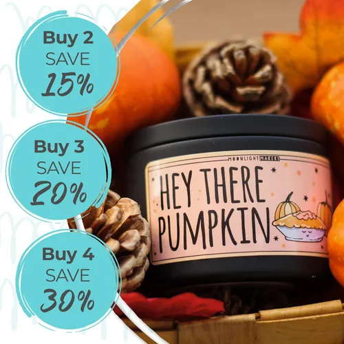 Vista 4 de Moonlight Makers Congrats Y'all Hot Apple Pie Scented Candle - Handmade Natural Soy Candle Wax, 25 Hour Burn Time, Cute Friendship and Birthday