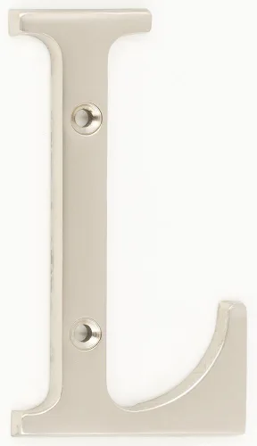 Vista 20 de ZW Hardware B100 Letra M de latón macizo de latón brillante de 4 pulgadas