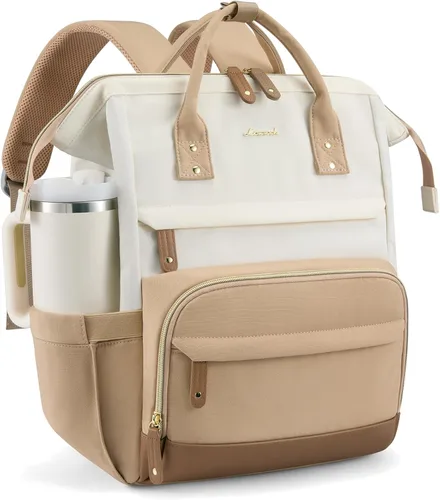 Vista 26 de LOVEVOOK Mochila para laptop para mujer, 15,6 pulg.