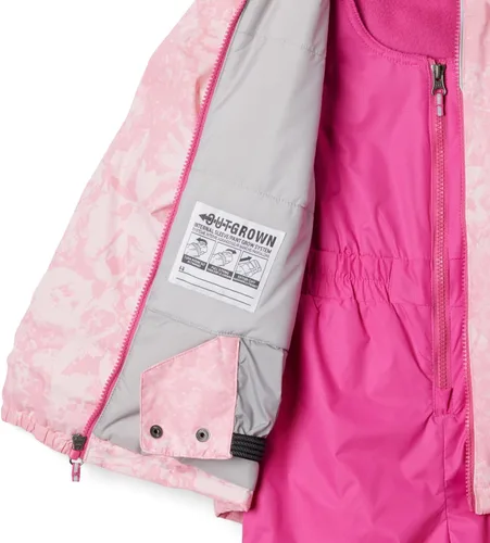 Vista 8 de Columbia Juego unisex para niños pequeños, diseño de orquídea rosa, 4T
