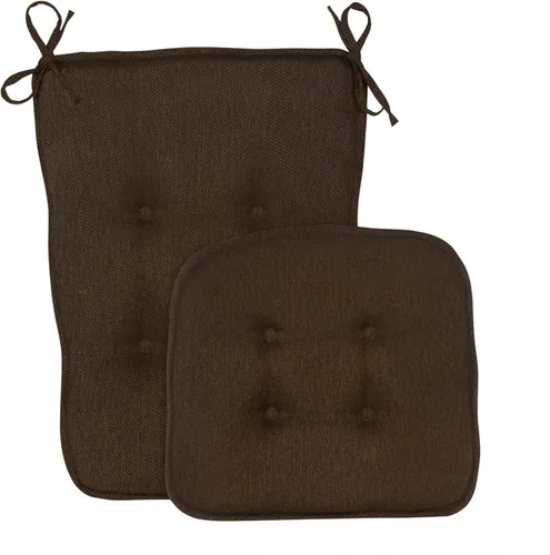 Vista 7 de Klear Vu Embrace - Cojines para silla mecedora para sala de estar, guardería u oficina en casa, almohadillas acolchadas y antideslizantes, juego