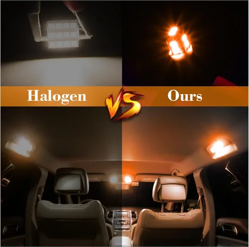 Vista 3 de iFunyLED 24 Piezas de Bombillas LED para Cúpula Interior de Coche Kit de Bombillas de Repuesto para Coche 194 T10 DE3175 578 31mm 42mm Luces