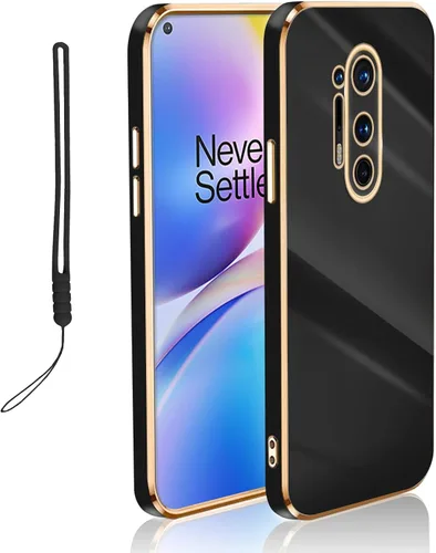 Funda para Oneplus 8 Pro, Oneplus 8 Pro para mujer, galvanoplastia, bonita estética de lujo, moderna, bonita, protección completa de TPU suave, a