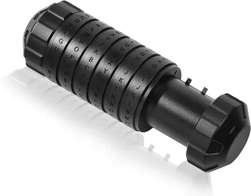 Vista 2 de Cryptex - Cajas de rompecabezas con código Da Vinci, Mini Cryptex Lock, aniversario, día de San Valentín, rompecabezas de cumpleaños, regalos