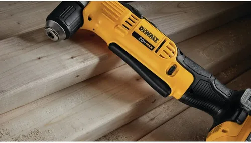 Vista 4 de DeWalt DCD740B taladro ángulo recto, batería de ion de litio, 20 V máximo