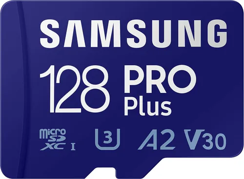 Vista 17 de Samsung PRO Plus tarjeta de memoria microSD + lector, 256 GB MicroSDXC, hasta 180 MB/s, Full HD y 4K UHD, UHS-I, C10, U3, V30, A2 para teléfonos