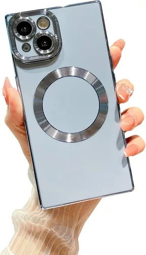 Vista 87 de Owncase Funda Magnética para iPhone 11, (Compatible con MagSafe) (Protección Completa de Lente de Cámara) (Esquinas Reforzadas) Funda Parachoques