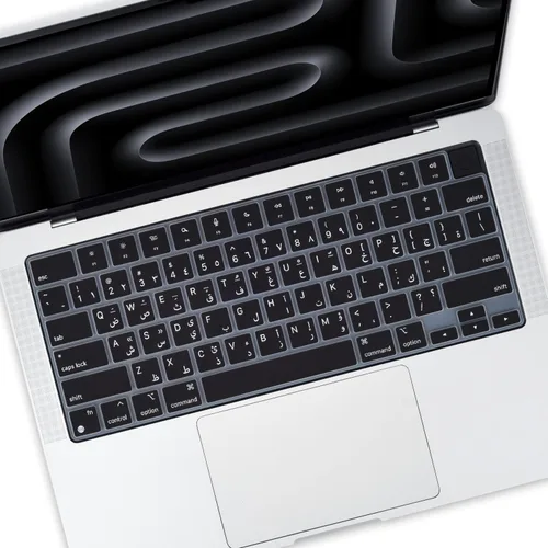 Vista 10 de Funda para teclado para MacBook Pro de 14 pulgadas 2025-2021 M5 M4 M3 M2 M1 Pro/Max Chip A3434 A3112 A3401 A3185 A2918 A2992 A2779 A2442, funda