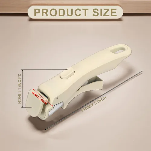 Vista 2 de 2 piezas de mango extraíble de madera, mango desmontable de 7.5 pulgadas para ollas y sartenes, reemplazo universal de mango de utensilios de cocina