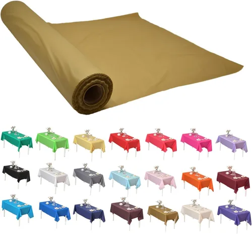 Vista 59 de Craft And Party, Rollo de plástico para cubierta de mesa color verde manzana, 40 pulgadas x 100 pies, rollo de plástico resistente para cubierta