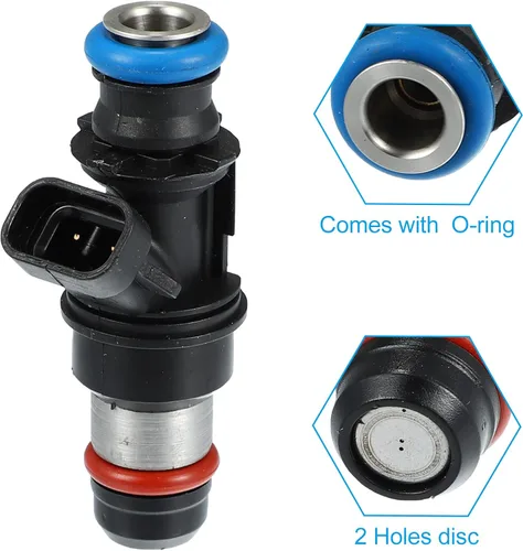 Vista 5 de X AUTOHAUX 8 piezas 25317628 de repuesto de inyector de combustible para Chevy Silverado para GMC Sierra 1500 2500 3500 para GMC Yukon XL para Chevy