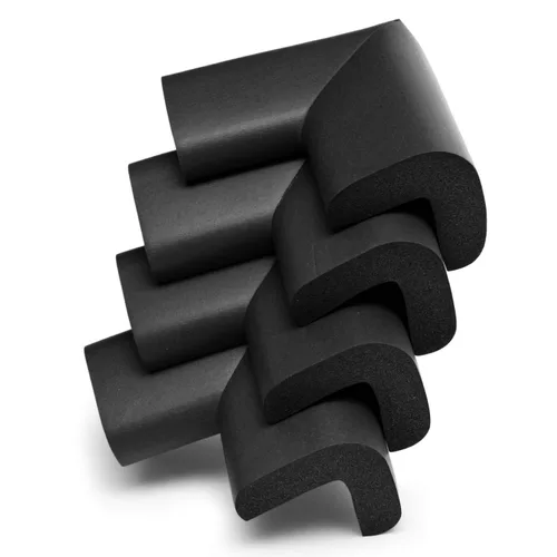 Vista 6 de LURICO Juego de 4 protectores de esquina Protector de esquina de mesa a prueba de bebés Protectores de borde de esquina para muebles