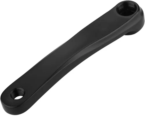 Vista 11 de Bnineteenteam Brazo de manivela de bicicleta Brazo de manivela de cadena única izquierda de aleación de aluminio para accesorio de reemplazo