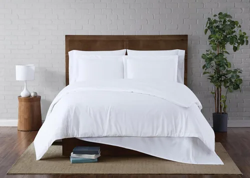 Vista 12 de Truly Soft Everyday Juego de funda de edredón y fundas de almohada, color azul claro, tamaño individual XL