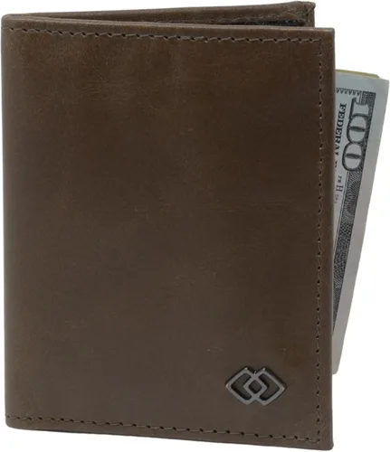 Vista 6 de Alpine Swiss Cartera de doble diamante RFID para tarjetas de visita, Arenisca, Talla única, Tarjetero