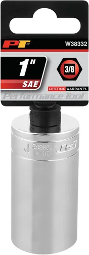 Vista 2 de Performance Tool W38332 Dado de 6 puntos, impulsor de 3/8 pulgadas, 1