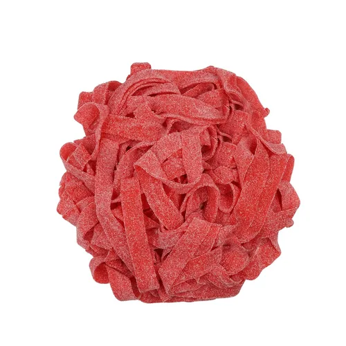 Vista 10 de Smarty Stop - Cintas de gomita de caramelo agrio de todos los sabores, 1 libra (Cereza silvestre roja)