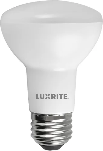 LUXRITE Bombilla LED BR20, 6.5 W (equivalente a 45 W), blanco cálido de 2700 K, 460 lúmenes, Energy Star, regulable, clasificación húmeda, bombilla