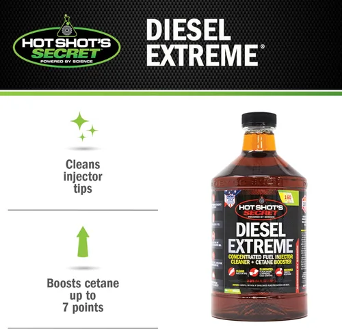 Vista 6 de Hot Shot's Secret P040464Z, líquido de limpieza y mejora de motor diésel, 64 onzas líquidas oz.