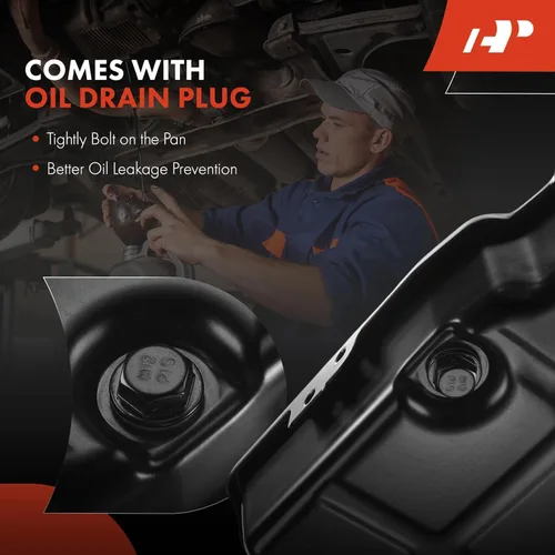 Vista 7 de A-Premium Cárter de aceite de transmisión con tapón de drenaje compatible con Mercedes-Benz C250 C300 C350 CL550 CLS550 E250 E300 E350 G550 GL350