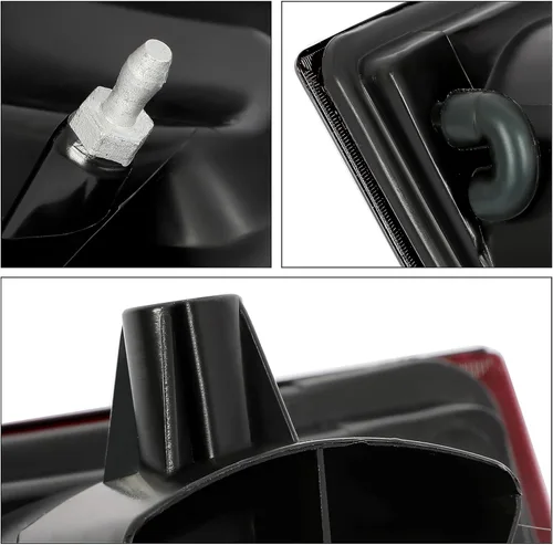 Vista 5 de HECASA Luces traseras compatibles con Ford Explorer 2006-2010, de repuesto para 6L2Z13405CA FO2818140 6L2Z13404CA FO2819140 luces traseras halógenas