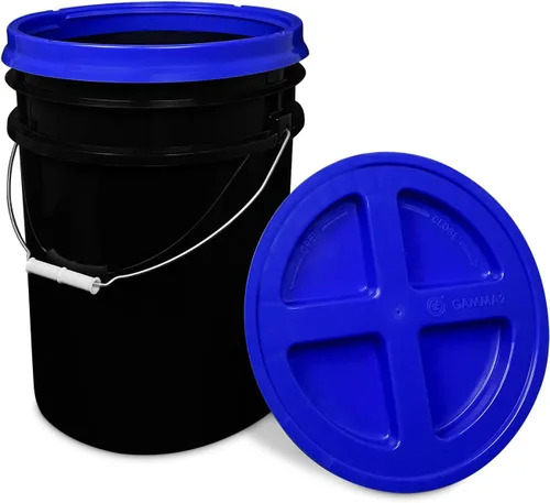 Vista 19 de ePackageSupply Cubo de plástico de grado alimenticio de 5 galones con tapa de sello gamma Fabricado en Estados Unidos Sin BPA Resistente 90