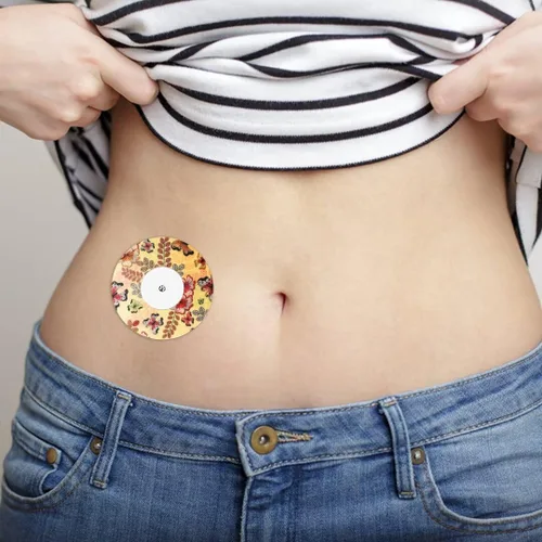 Vista 6 de 25 piezas de cubiertas de sensor para Libre 2, parches adhesivos impermeables con estampado de mariposas para monitor de azúcar en la sangre, parche