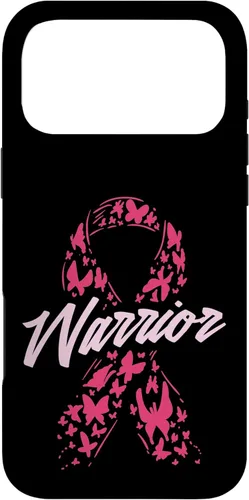 Vista 22 de Breast Cancer Awareness Pink Ribbon Warrior Gift Case for iPhone 17