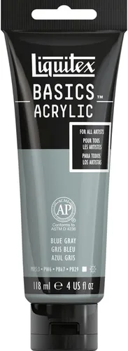 Vista 92 de Liquitex BASICS Pintura Acrílica, Tubo de 250ml (8.5 oz), Azul Ftalocianina