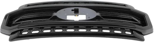 Vista 8 de HECASA Parrilla frontal superior compatible con parachoques Ford F250 F350 Super Duty 2020-2022 pintada en negro