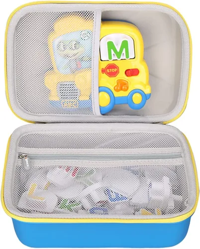 Aproca Funda compatible con el juego de letras magnéticas Leapfrog Fridge Phonics, bolsa de almacenamiento portátil para accesorios, cremallera