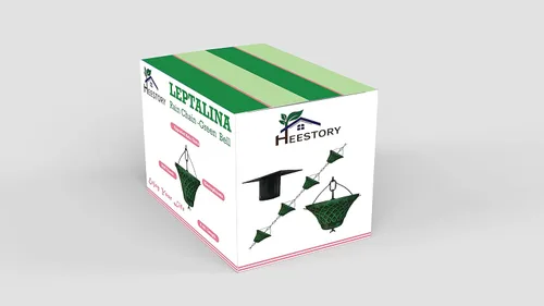 Vista 2 de Cadenas de lluvia de hierro de campana de 8.5 pies para canalón y barril de lluvia, decoración de jardín chapada resistente al óxido para bajante