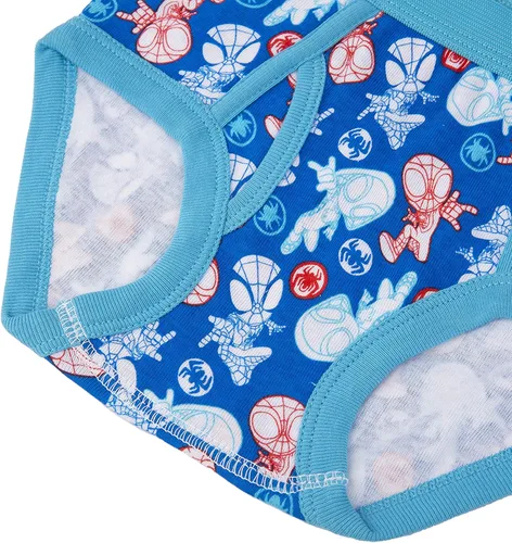 Vista 3 de Spiderman Boys' Toddler Superhero Friends Exclusive Underwear with Iron Man, Hulk & More 23t & 4t