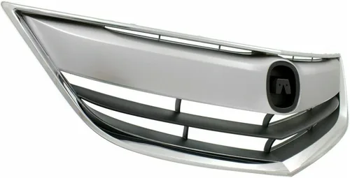 Vista 8 de YLT AUTO Kit de repuesto para cubierta de parachoques delantero, rejilla cromada, entrada de aire para ACURA ILX 2013-2015