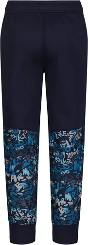 Vista 2 de Under Armour Pantalón deportivo para niños, estilo de tirar, logotipo y diseños impresos