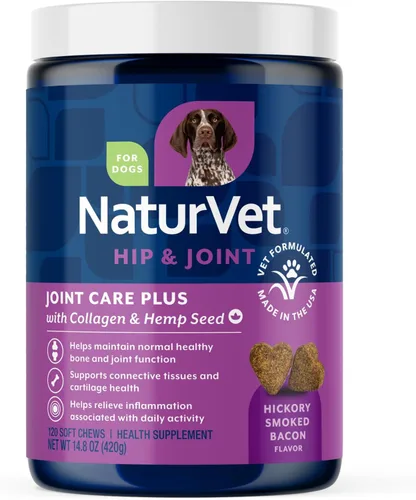 NaturVet Suplemento para cadera y articulaciones, Joint Care Plus para Natural