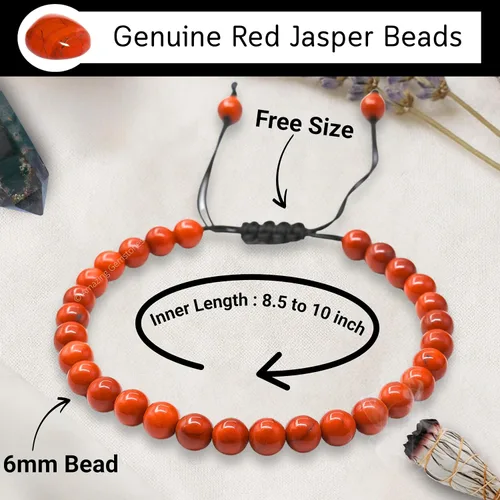 Vista 207 de Amazing Gemstone Crystal Anklet Ankle Bracelets for Women - Waterproof Beaded Healing Crystal Anklets, Plus Size Chakra Gemstone Bead Anklet