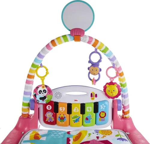Vista 4 de Fisher-Price Deluxe Kick 'n Play Juguete de piano para niños, na