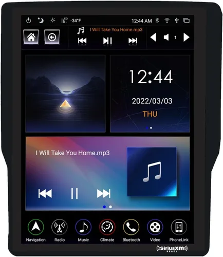 LINKSWELL GEN 5 Android 12.1″ Radio para Dodge RAM 2019-2022 Nuevo estilo de cuerpo 1500/2500/3500 Pantalla táctil de repuesto 4GB+64GB