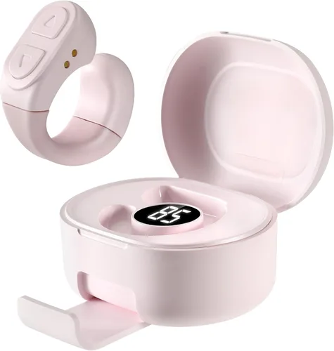 Vista 7 de Anillo de desplazamiento mejorado, control remoto para TikTok, anillo de desplazamiento Bluetooth con soporte, control remoto de cámara Bluetooth