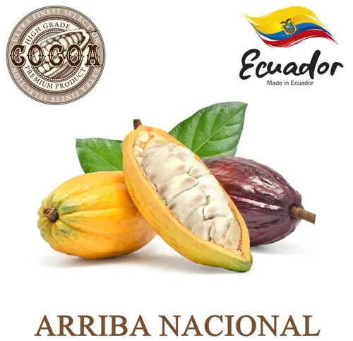 Vista 5 de Manteca de cacao cruda, barra de 8 onzas, 100% pura y natural sin refinar de grado alimenticio Arriba Nacional, aroma de chocolate rico a granel