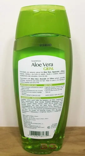 Vista 2 de Aloe Vera Grisi Bonus Pack - Champú 13.5 Fl Oz y Jabón 3.5 Oz