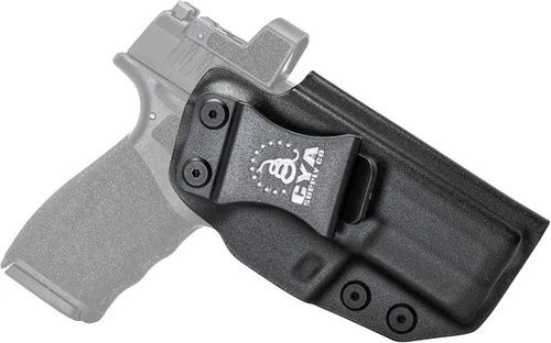 Vista 51 de CYA Supply Co. - Fundas IWB Black Optics Ready - Múltiples ajustes - Propiedad de veteranos - Fabricado en Estados Unidos