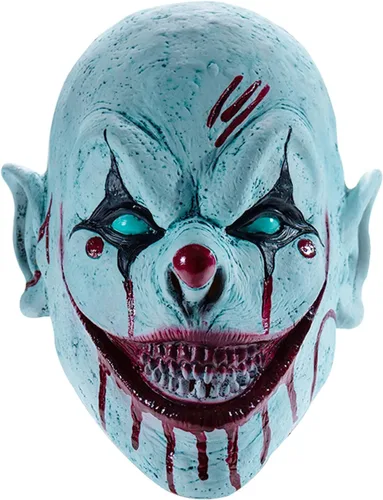 Máscara de payaso de terror para Halloween
