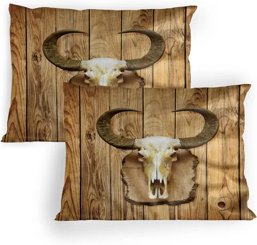 Vista 26 de Lunarable Ocean Pillow Sham Set of 2, Sunset at a Smooth Sandy Beach with Small Wave and Bubbles from The Sea, Quality Microfiber Bedding Item for