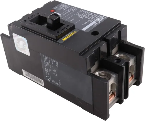 Vista 2 de Schneider Electric QDL22200 PowerPact Q - disyuntor de caja moldeada - 2 polos - 25 kA - 240 V - 200 A
