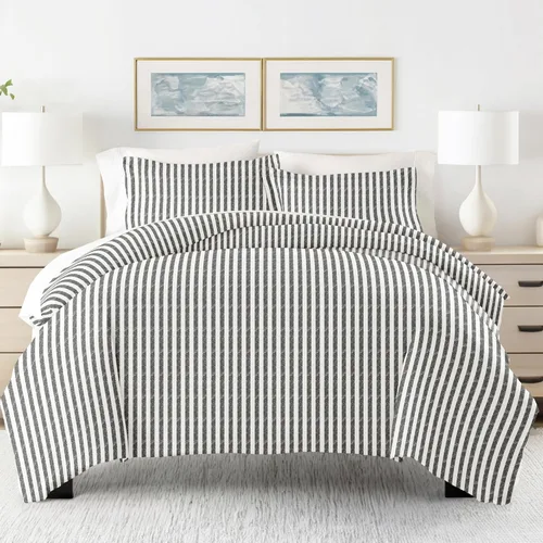 Vista 111 de Linen Market Funda de edredón individual para cama individual – Experimenta una comodidad similar a un hotel con una suavidad inigualable