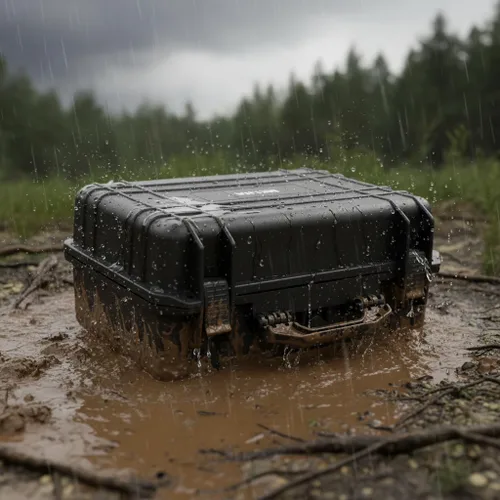 Vista 5 de MEIJIA Funda portátil impermeable para cámara para todo tipo de clima, con espuma de ajuste personalizado, compatible con drones, cámara, equipos