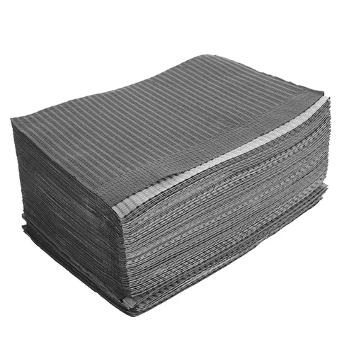 ABOOFAN 125 piezas de baberos desechables para tatuaje y uso portátil y conveniente baberos suministros