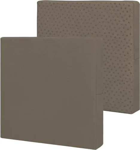 Vista 8 de Easy-Going Fundas Impermeables para Cojines de Patio SOLO Funda 20x18x4 pulgadas Paquete de 2 Fundas de Repuesto Antideslizantes para Cojines